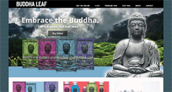 Desktop Screenshot of buddhaleaftea.com